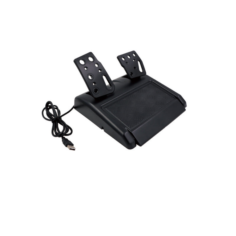 Computer-controlled steering wheel for racing games