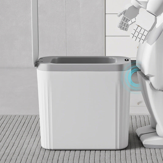 New large-capacity smart living room sensor trash can for home use in bathrooms, kitchens, and toilets.