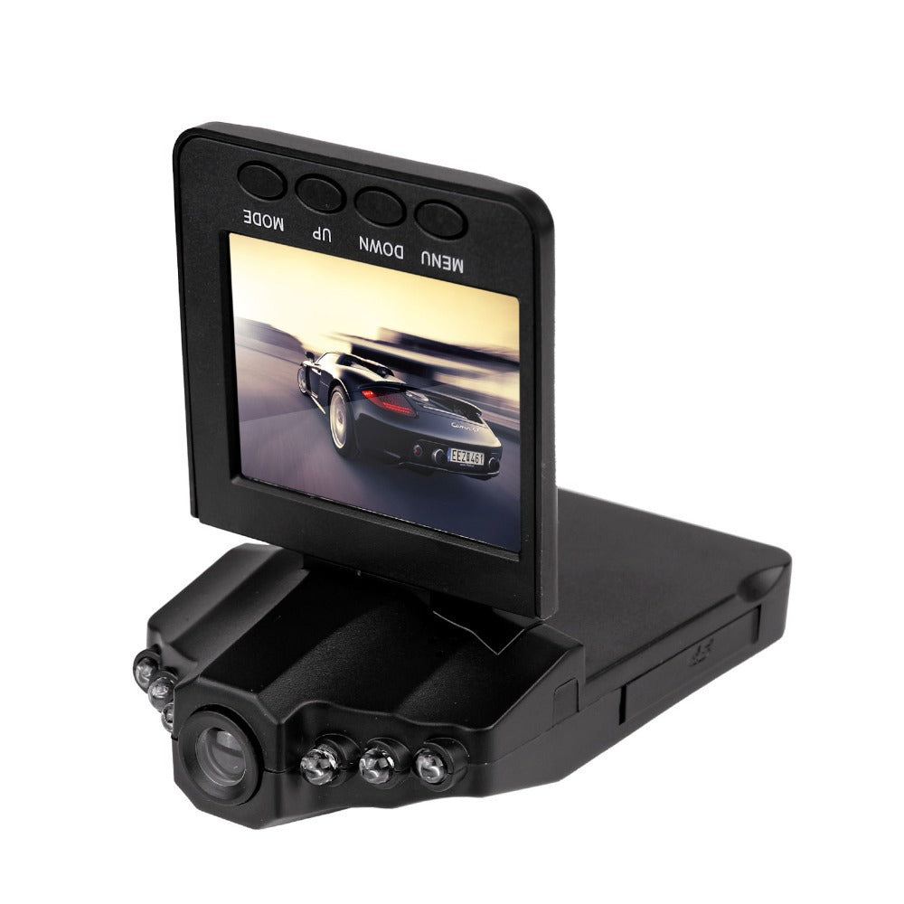 H198 Car DVR with Airplane Head Design, Hidden Car DVR, 6-Light In-Vehicle Monitoring