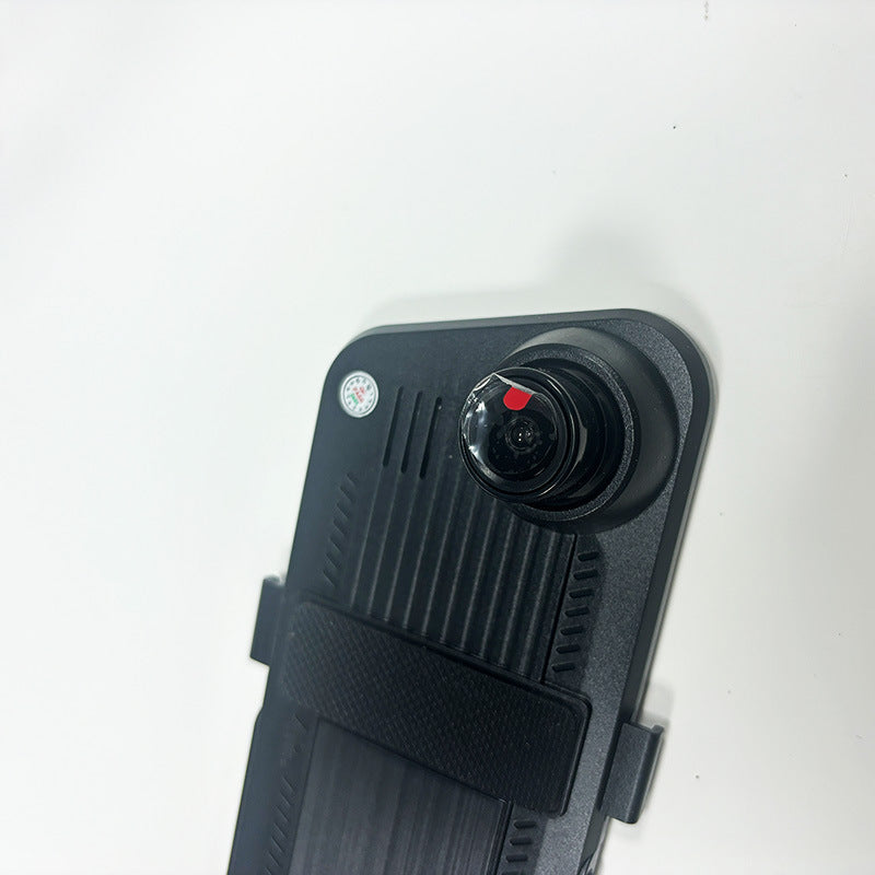 Universal streaming rearview mirror dashcam with dual recording function