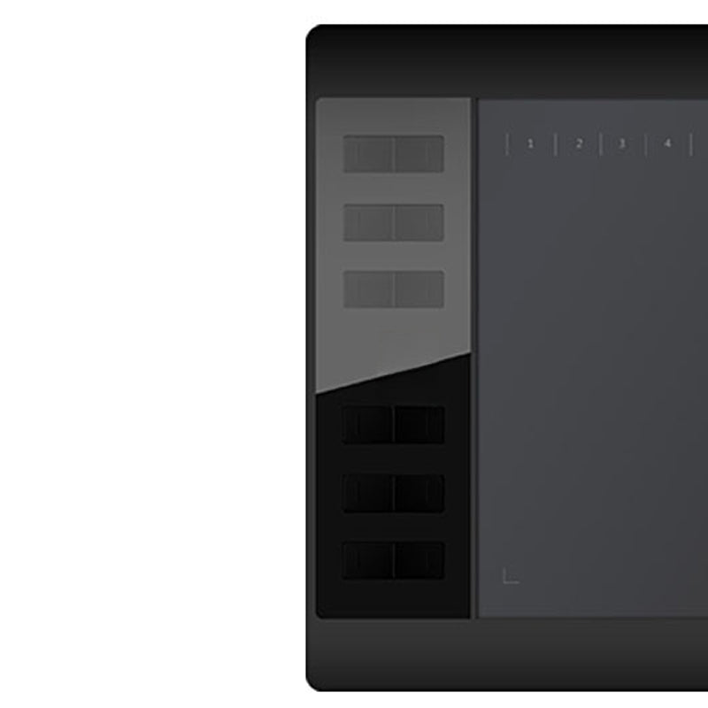 Digital paint tablet, computer-aided drawing tablet, handwriting tablet