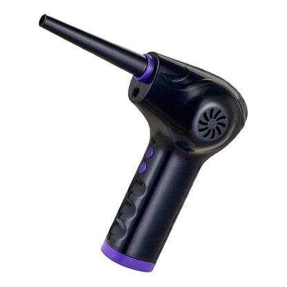 Wireless vacuum cleaner for cleaning computer keyboards; wireless dust blower