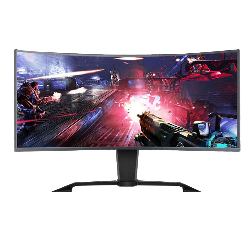 21:9 Aspect Ratio Curved Screen Gaming Monitor ¨C Thin and Lightweight with Picture-in-Picture Splitting Function