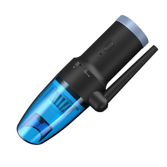 Rechargeable handheld mini-computer keyboard cleaner and dust extractor