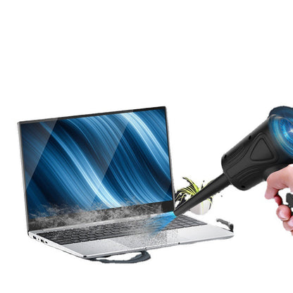 Portable wireless cleaning computer chassis, keyboard, and computer vacuum cleaner