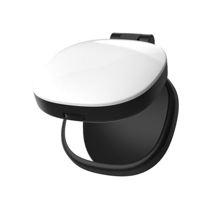 Portable charging smartphone with selfie function and magnetic attachment for supplementary lighting