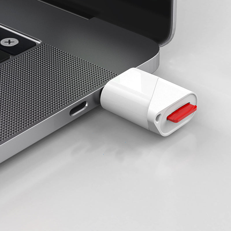 Type-C phone and computer card reader, Android TF/micro SD card OTG memory card reader, USB 2.0