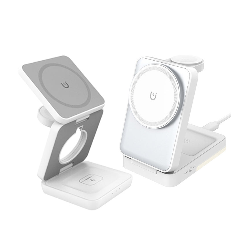Folding Magnetic Three-in-One Wireless Charger