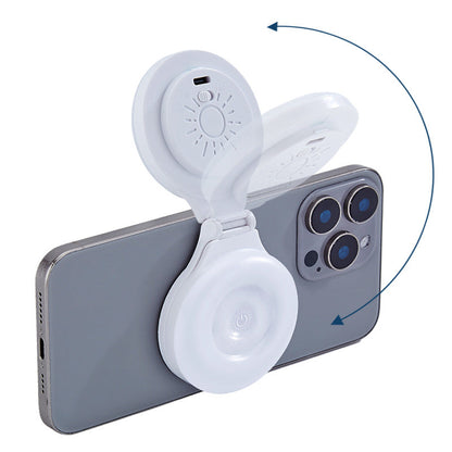 Mobile phone magnetic charging lamp