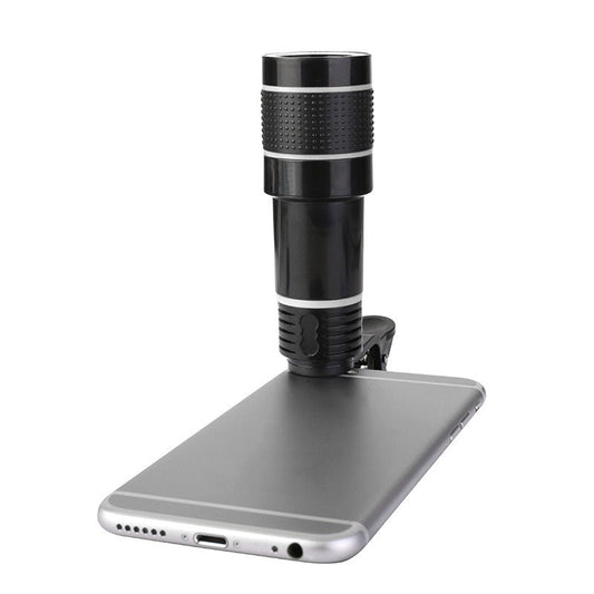 20x Telephoto High-Definition External Camera Lens with Zoom and Focusing Function for Mobile Phones
