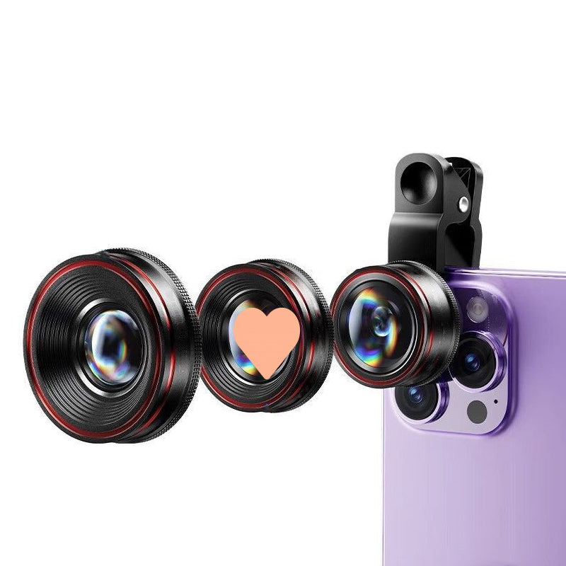 Wide-angle macro external professional photography mobile phone lens
