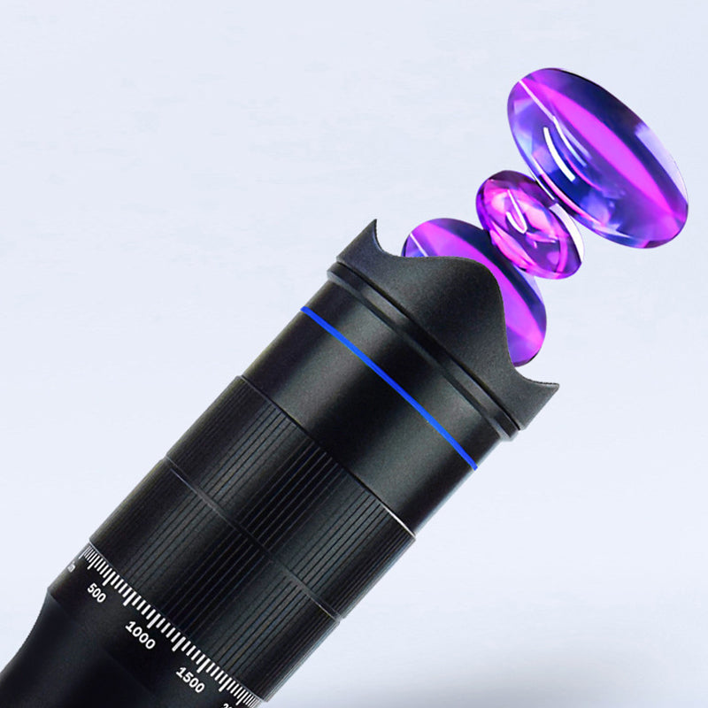 Amazing 40x zoomable high-power lens for high-definition video recording on mobile phones