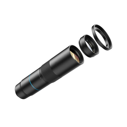 2-in-1 phone lens: long shot, macro, perfect for traveling, concerts, and photography