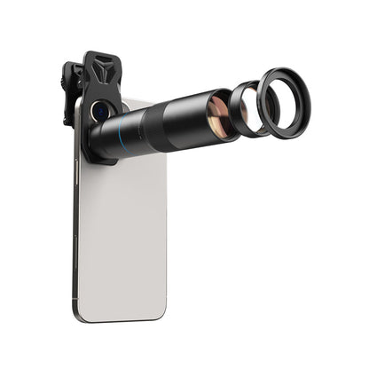 2-in-1 phone lens: long shot, macro, perfect for traveling, concerts, and photography