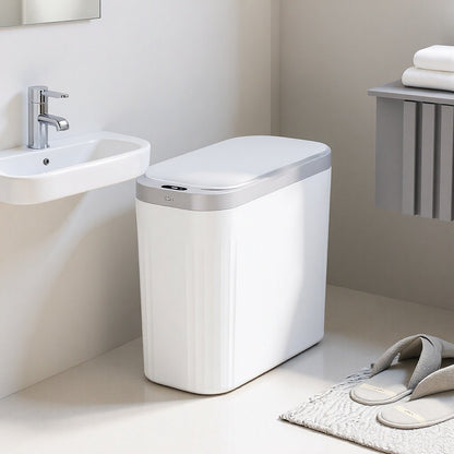 New large-capacity smart living room sensor trash can for home use in bathrooms, kitchens, and toilets.