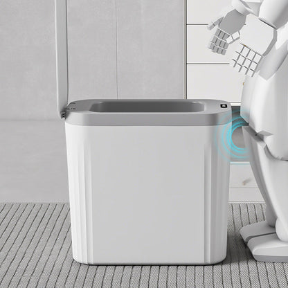 New large-capacity smart living room sensor trash can for home use in bathrooms, kitchens, and toilets.