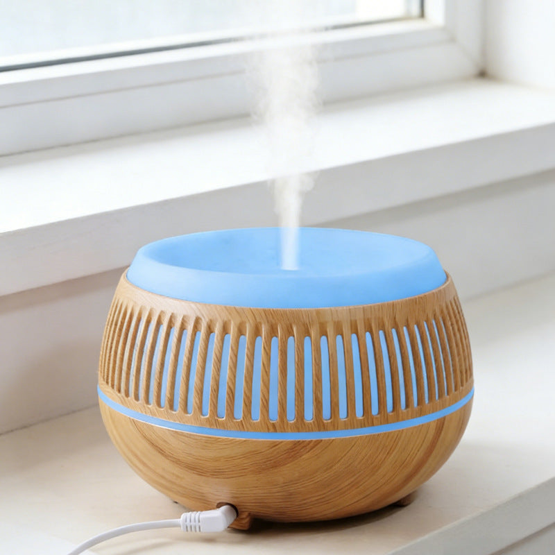 Wood grain aroma diffuser