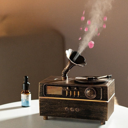 Retro phonograph ultrasonic aroma diffuser