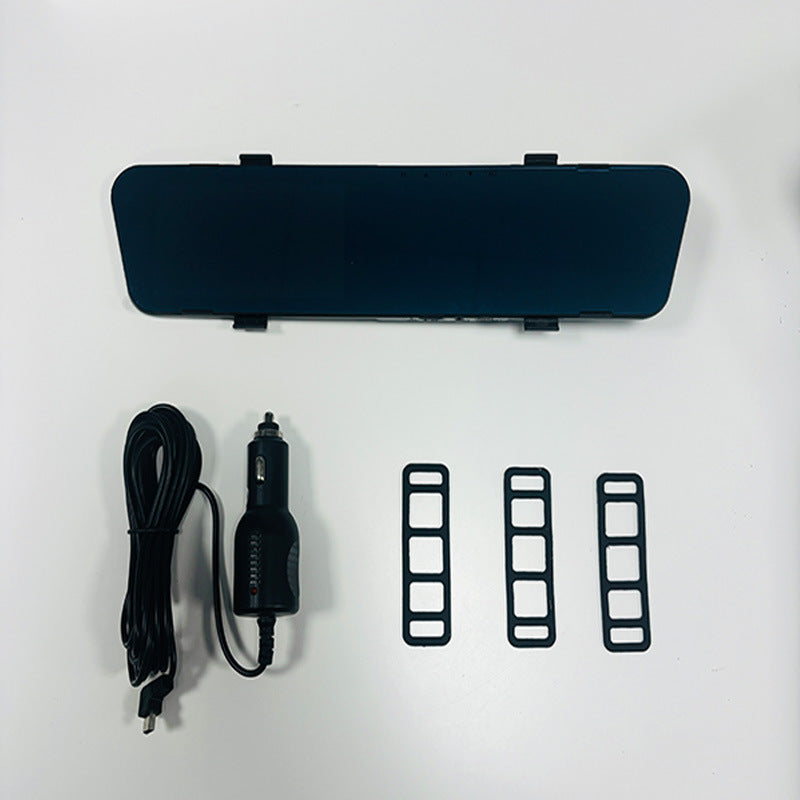 Universal streaming rearview mirror dashcam with dual recording function