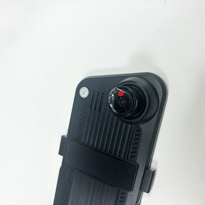 Universal streaming rearview mirror dashcam with dual recording function