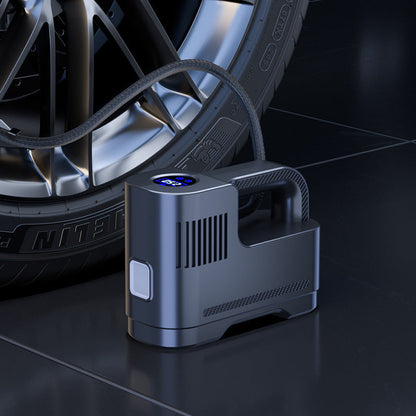 Portable multi-functional car air pump, car tire inflator, tire pump, air pump, air pump, air pump